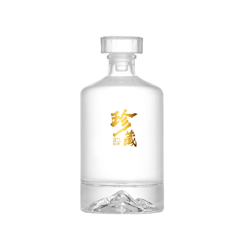 高档酒瓶空瓶1斤玻璃白酒瓶专用密封罐