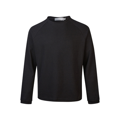 美式复古水洗做旧长袖t恤