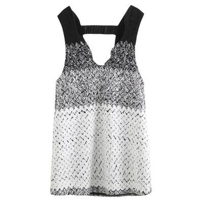 有耳uare叠穿针织马甲背心裙