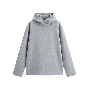 COLN连帽太空棉卫衣看似宽松拖沓却比任何衣服都懂你怎么穿都时髦