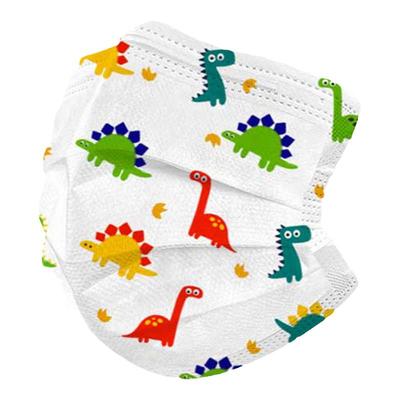 儿童医用外科口罩独立包装小恐龙