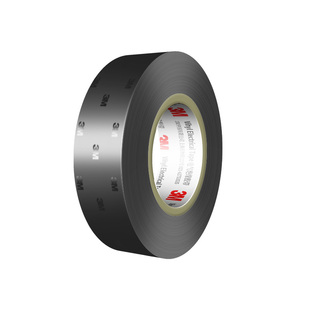 3m黑色pvc电工加宽绝缘胶带1712户外防水黑色强力高压耐高温专用塑料胶带收纳电工专用超薄沾胶带