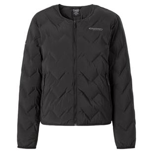 Discovery探索防泼水薄款鹅绒羽绒服绗缝保暖防寒外套女25冬新