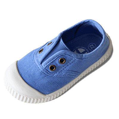 TOPSTAR儿童帆布鞋透气小白鞋