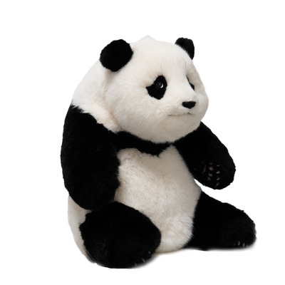 西柚熊猫仿真福宝熊猫玩偶