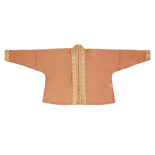 知则原创汉服宋制春夏女装褙子百褶裙仅合围汉元素【万福榴景】