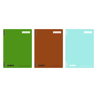 物几 地球色系活页本不硌手B5横线方格高颜值可拆卸替芯笔记本加厚外壳初高中大学生考研专用大容量记事本子