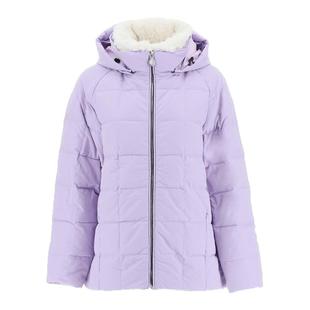 IENKI IENKI 秋冬款女士毛绒连帽鹅绒羽绒服银泰百货精品 301596