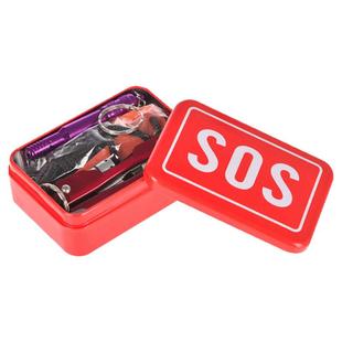 户外野外生存工具刀应急包组合多功能套装野外生存自救盒应急盒