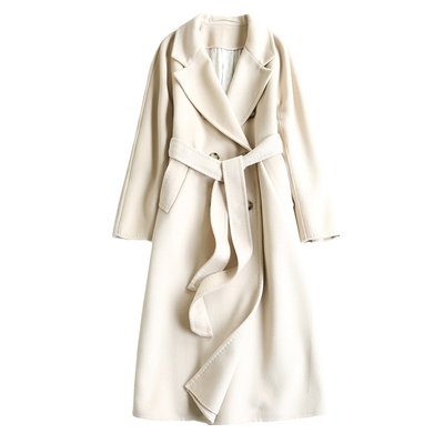 手工羊绒羊毛毛呢外套