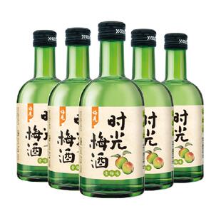 时光梅青梅酒果酒8度330ml*5瓶时光梅酒青梅味女生低度梅子酒