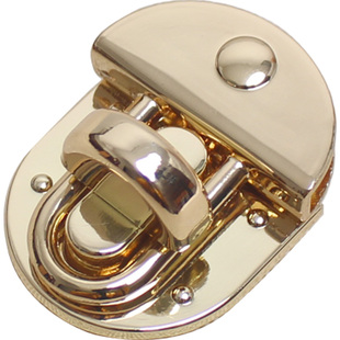 包包锁配件包扣锁扣五金件配件箱包替换金属卡扣diy包锁配件拧锁