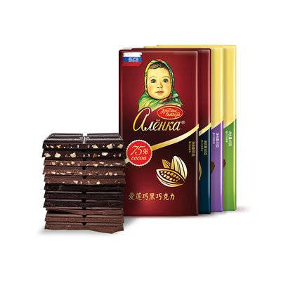 爱莲巧俄罗斯进口大头娃娃巧克力