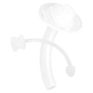 医用气管切开套管气切套管塑料全喉半喉管固定带非金属加长型插管