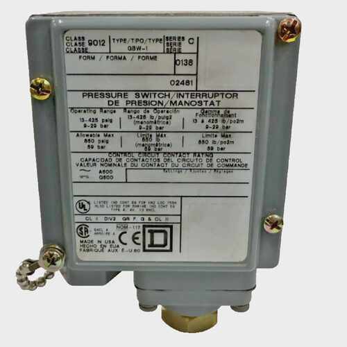 Square D Series C Class 9012 GBW-1 9012GBW1 Pressure Switch