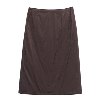 木子理想胖mm大码直筒羽绒半裙