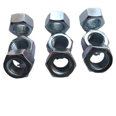 35CrMo高强度GB6175加厚螺母HG/T20634管法兰专用六角螺母蓝白锌