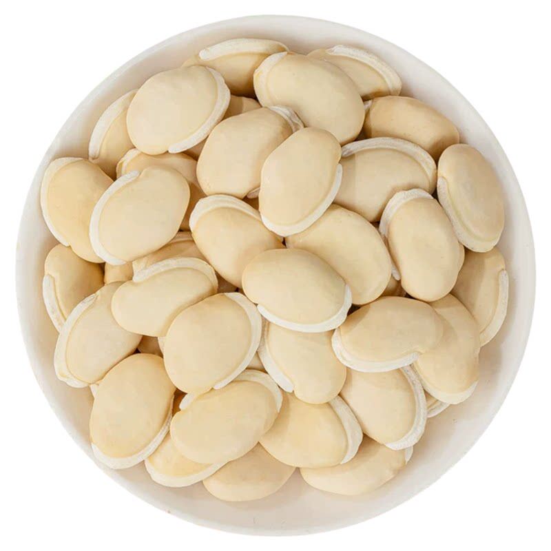 正宗农家白扁豆500g赤小豆薏米芡实茯苓中药材煲汤材料官方旗舰店