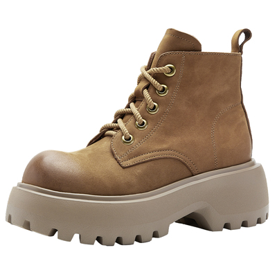 玖熙厚底马丁靴女短靴西部靴