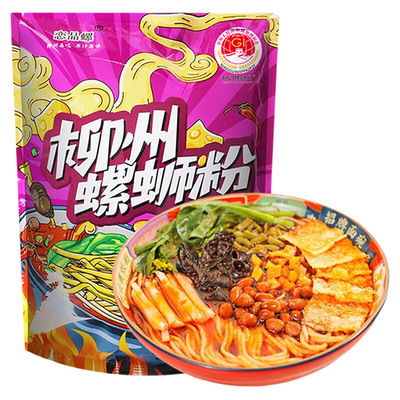 【MD】柳州螺蛳粉酸辣夜宵美食恋品螺螺蛳粉300gX5袋