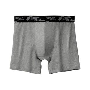 男士加长款运动内裤男防磨腿档跑步大码纯棉宽松肥佬平角裤四角裤