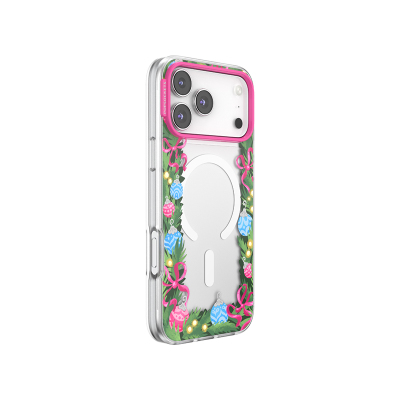 【闪闪的季节·手机壳】PopSockets泡泡骚磁吸防摔手机壳苹果iPhone17/16ProMax/Pro圣诞全包边印花冬日格纹