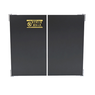 艾美斯收银台挡板便利店吧台回弹门奶茶柜台隔断板前台入口过道门