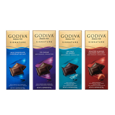进口GODIVA歌帝巧克力排块