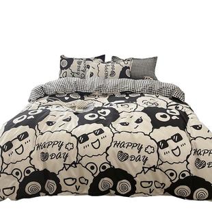 被套单件学生宿舍单人儿童被罩150x200x230单个被单非全棉纯棉180