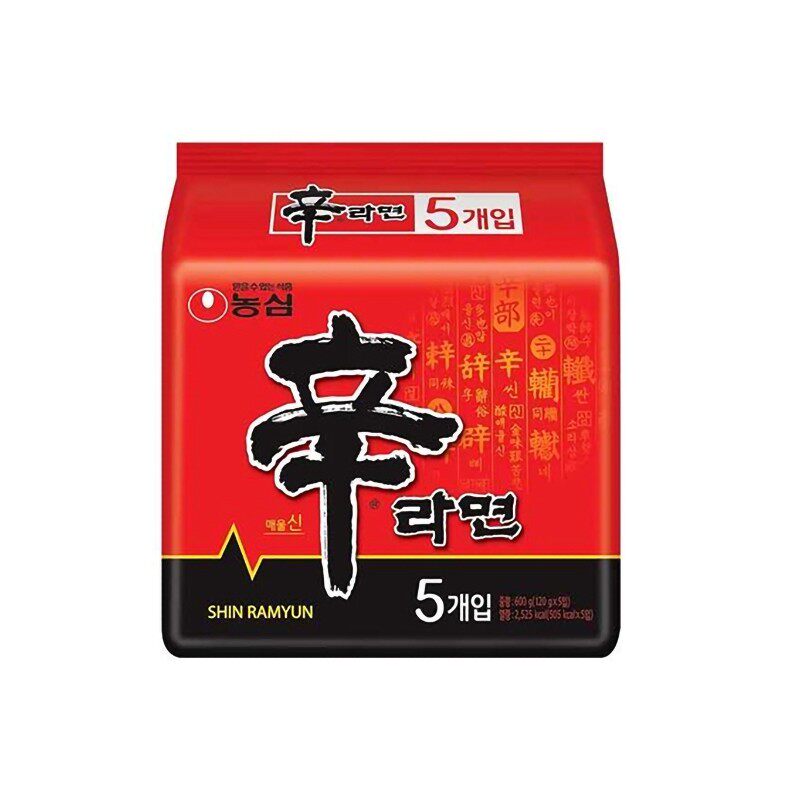 韩国进口食品农心辛拉面海鲜安城汤面炸酱面浣熊乌冬方便泡面即食