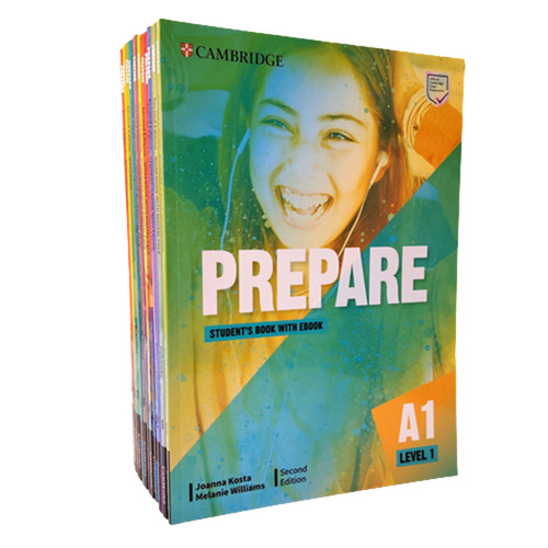 【顺丰包邮】剑桥英语考试Prepare教材1 2 3 4 5 6 7 8 9级别A1 A2 B1 B2原版进口KET PET FCE备考用书中学国际少儿考级教师送音频