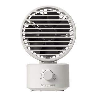 RHYTHM丽声日本品牌迷你小型插电台扇电风扇家用桌面usb台扇热卖榜大风力电机超静音便携可插电充电2026新款