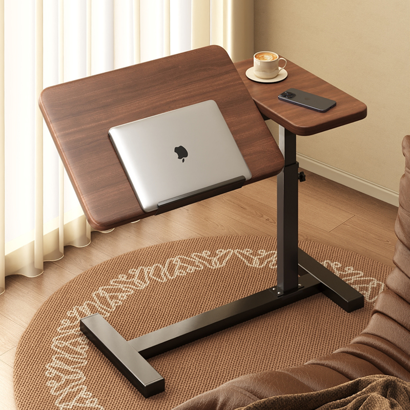 床边桌可移动升降电脑桌客厅沙发边几折叠桌书桌家用卧室床头学习