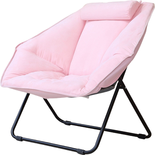 折叠躺椅阳台休闲椅子家用午休睡椅便携单人靠椅2025新款懒人沙发