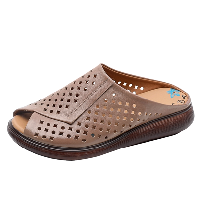 伊叙妈妈拖鞋大码一字拖