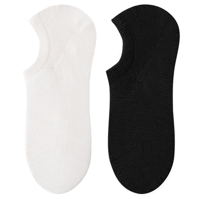 纯棉抗菌隐形防滑不掉跟女士船袜
