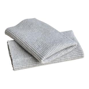 加长款纯棉无缝螺纹袖口布料弹力卫衣夹克羽绒服针织裤脚收口辅料