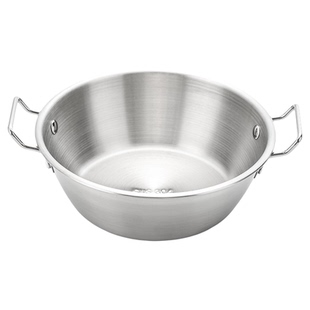 加厚304不锈钢韩式泡面碗防烫双耳端起不烫手拉丝抛光经久耐用