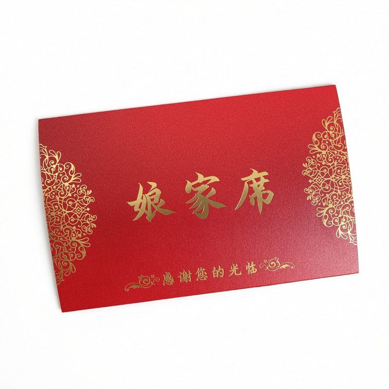 婚礼桌台亲友桌牌结婚签到台婚宴迎宾座位卡席位卡桌卡酒席坐位牌