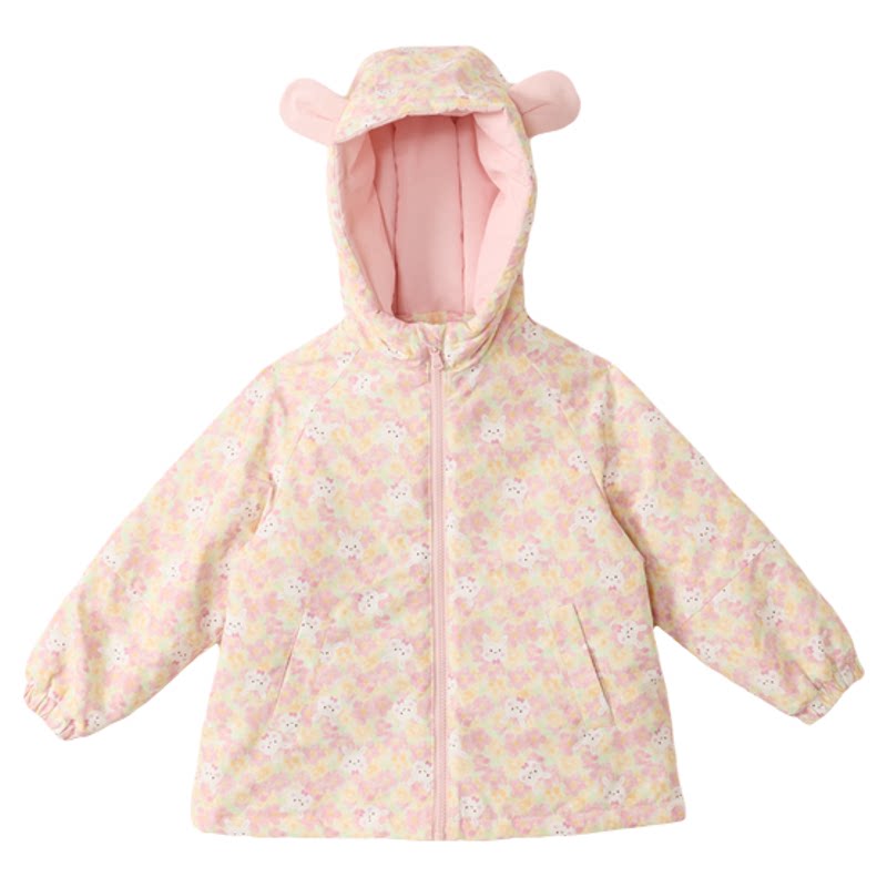 笛莎官方旗舰店女童棉服