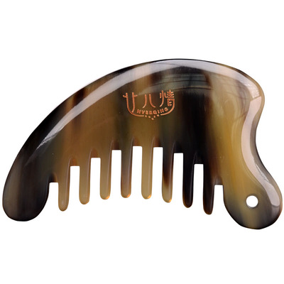 宽齿男女士头部经络便携卷发梳子