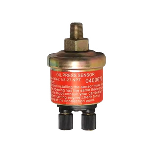 汽车改装机油压力感应器感应塞油压表报警传感器1/8NPT接头