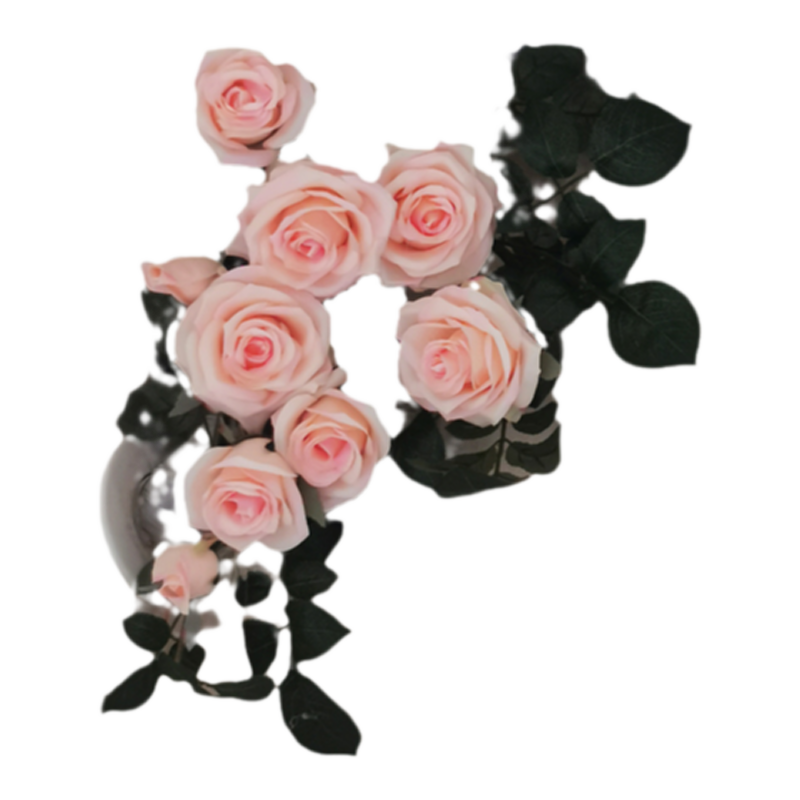 小红书同款空调管子装饰遮挡花藤