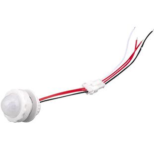 红外线人体感应模块12v低压开关人体感应器24V36暗装雷达感应探头