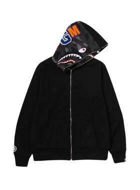 BAPE迷彩双面穿全拉链卫衣外套