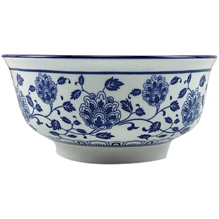 景德镇汤面碗家用2026新款面馆专用拉面碗7英寸陶瓷釉下彩面条碗