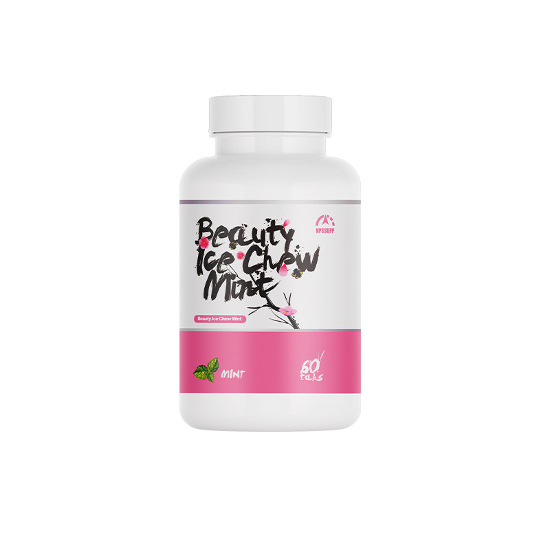 瑞典进口NPS北欧力量胶原蛋白糖果片薄荷口味祛除口腔异味60粒/瓶