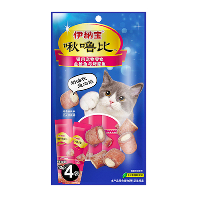 白猪商店伊纳宝啾噜比猫咪零食