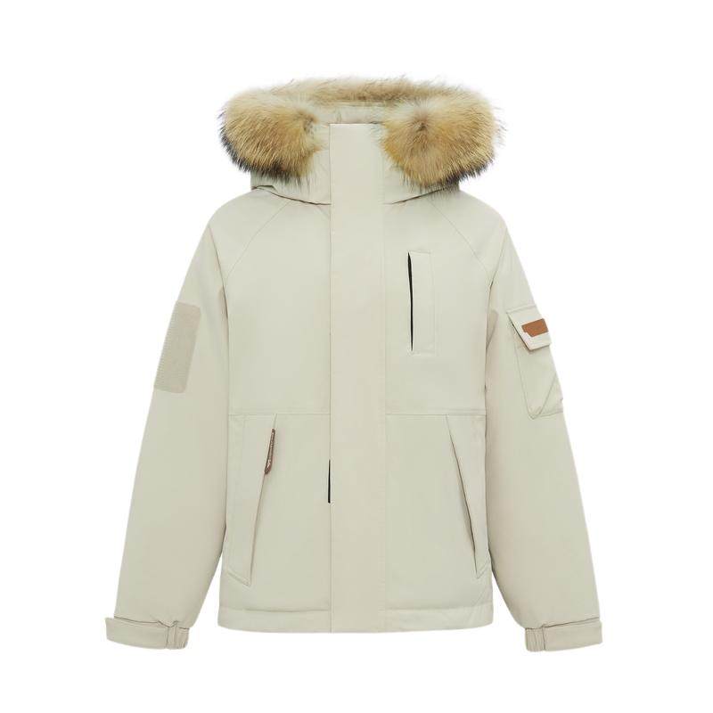 短款羽绒服雪中飞连帽时尚休闲