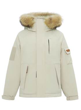 短款羽绒服雪中飞连帽时尚休闲